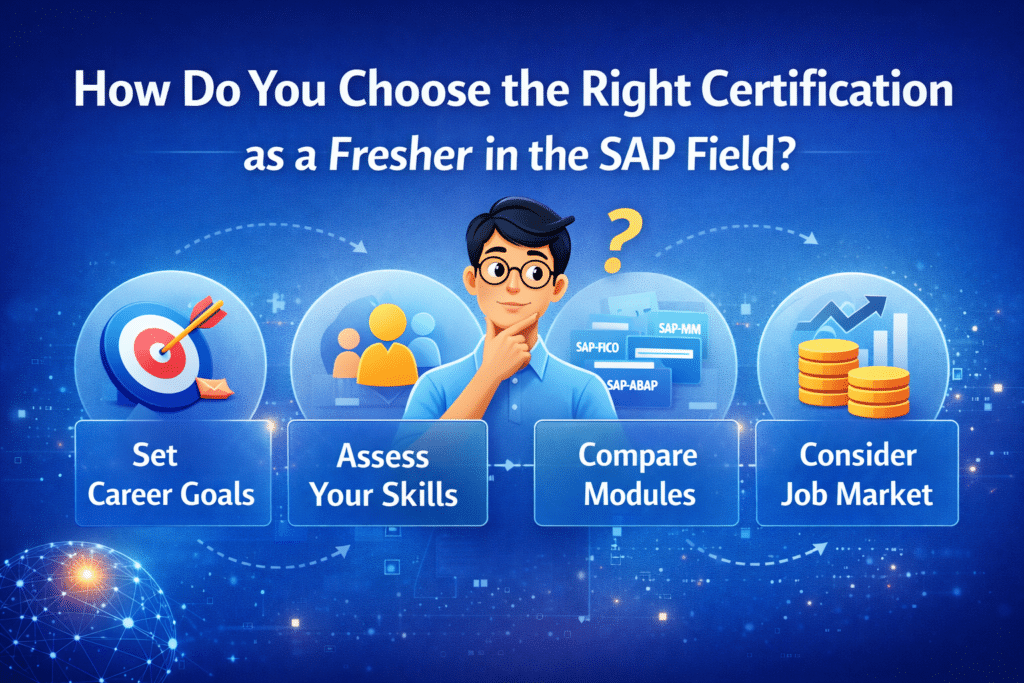 Top-Rated SAP Certification Programs for Freshers - Nextnow Canada How do you choose the right certification as a fresher in the SAP field?