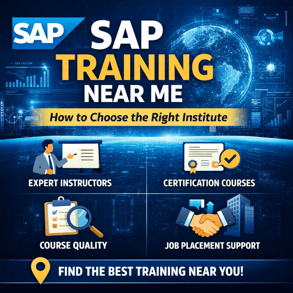 SAP Training Near Me How to Choose the Right Institute