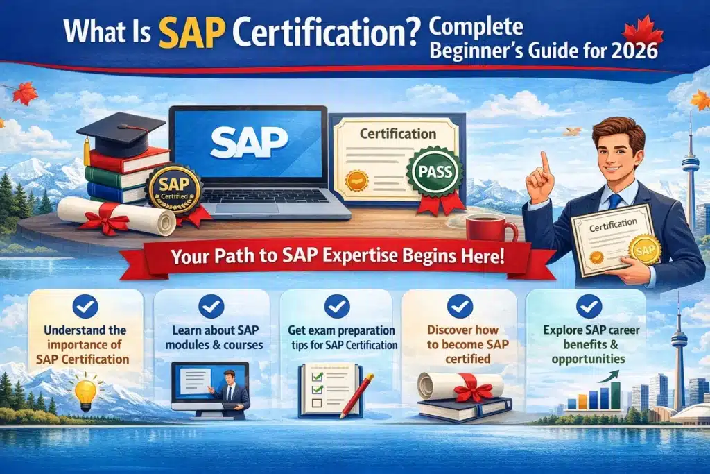 What Is SAP Certification? Complete Beginner’s Guide for 2026 - Nextnow Canada What Is SAP Certification? Complete Beginner’s Guide for 2026