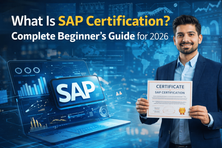 What Is SAP Certification? Beginner’s Guide for 2026