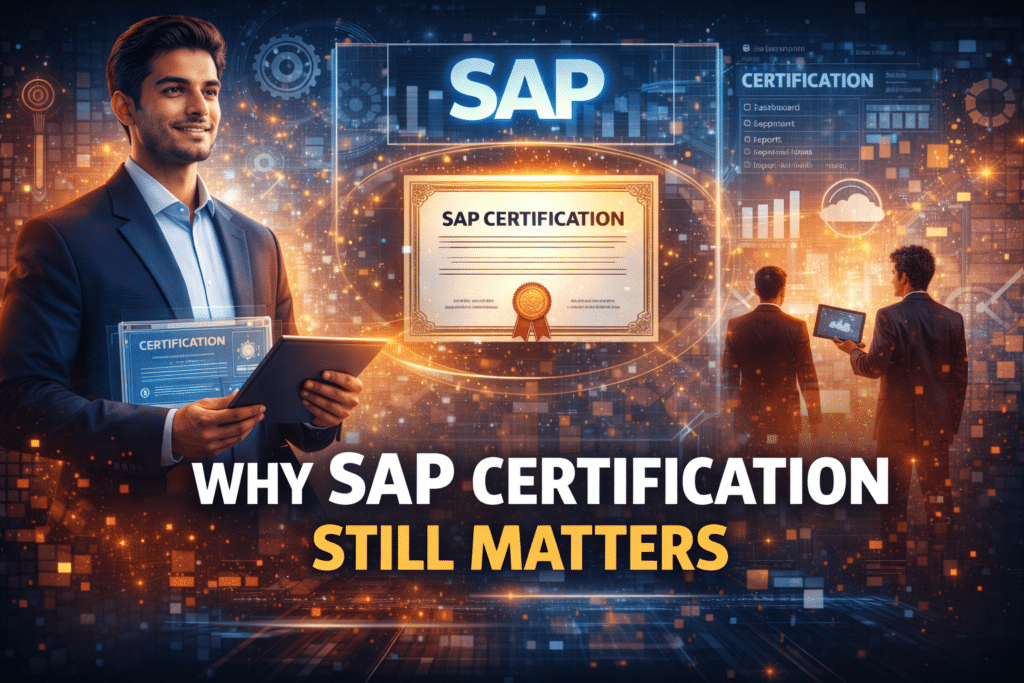 How AI Is Changing SAP Careers - Nextnow Canada Why SAP Certification Still Matters