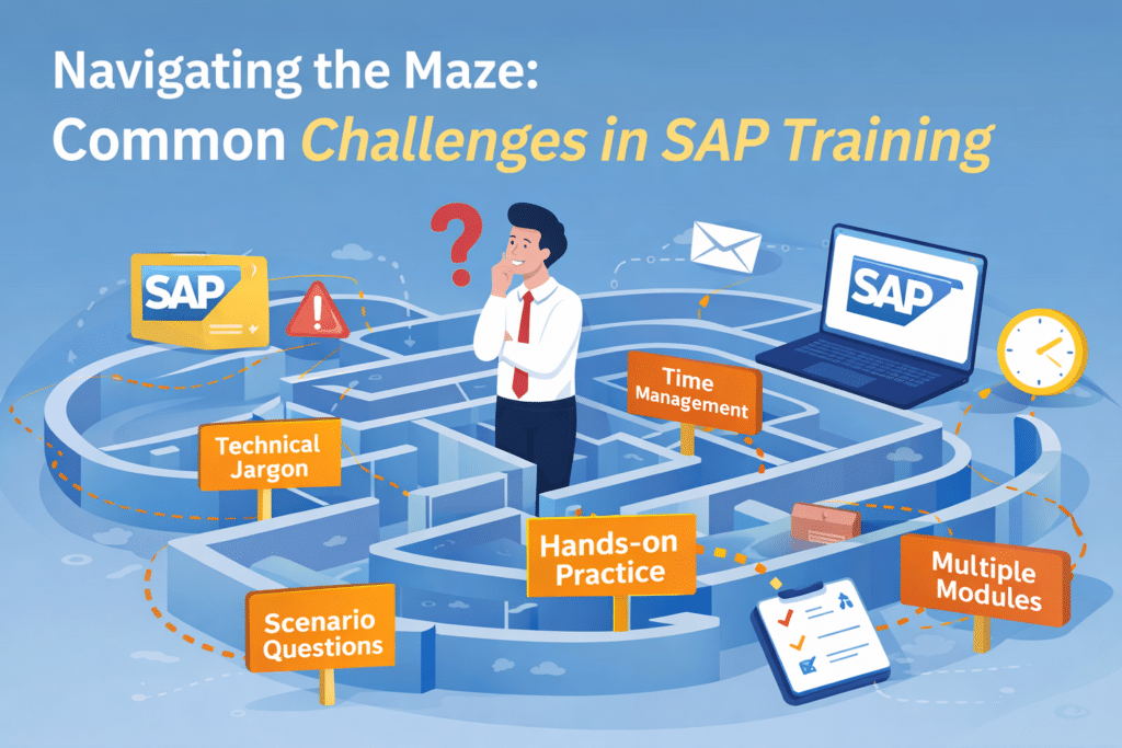 Common Challenges Faced During SAP Training - Nextnow Canada Navigating the Maze: Common Challenges in SAP Training