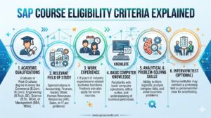 SAP Course Eligibility Criteria Explained SAP Course Eligibility Criteria Explained