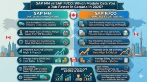 SAP MM vs SAP FI/CO: Which Module Gets You a Job Faster in Canada in 2026? SAP MM vs SAP FI/CO: Which Module Gets You a Job Faster in Canada in 2026?