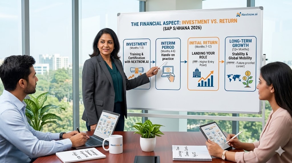 Career Change to SAP at 40+: Is It Too Late? - Nextnow Canada The Financial Aspect: Investment vs. Return