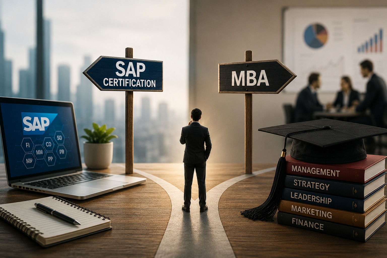 SAP Certification vs MBA: Which Has Better ROI? - Nextnow Canada Differences Between SAP Certification and an MBA