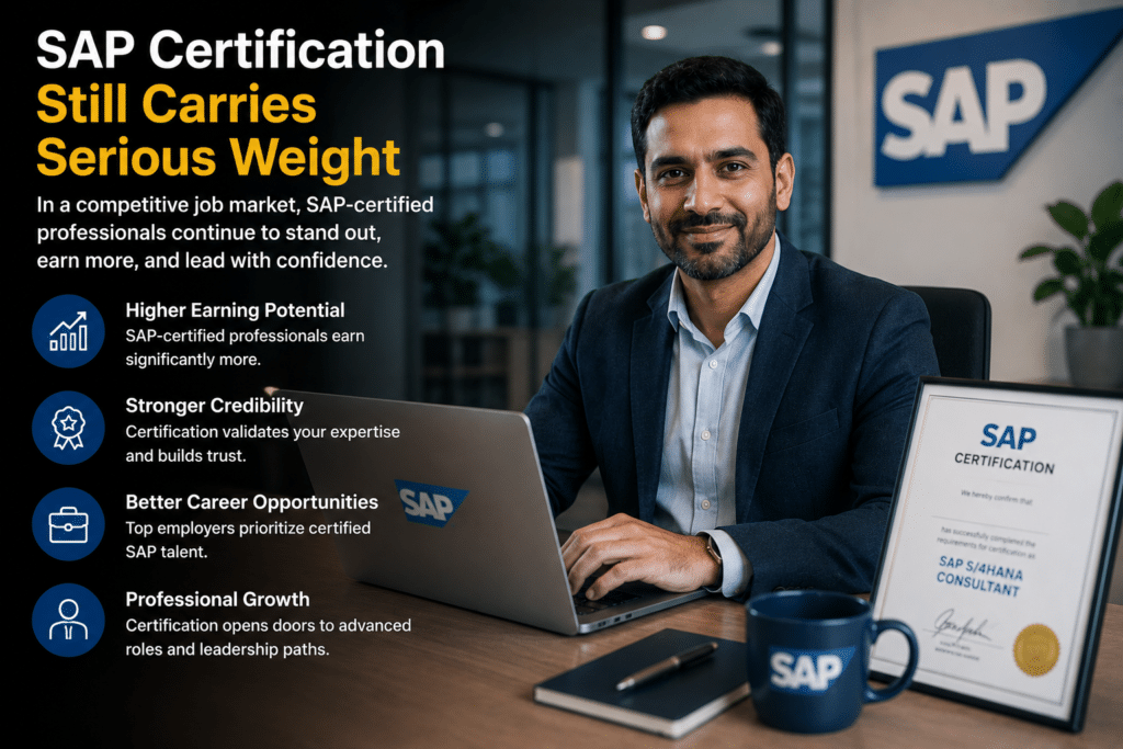 AI Won't Replace SAP Consultants—But AI-Ready SAP Consultants Will Win More Jobs - Nextnow Canada SAP Certification Still Carries Serious Weight