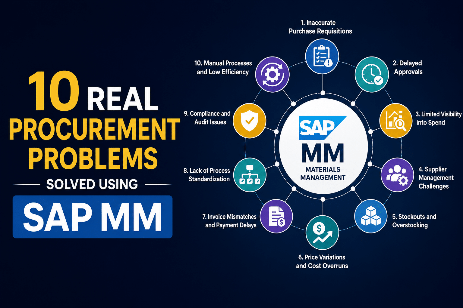 10 Real Procurement Problems Solved Using SAP MM