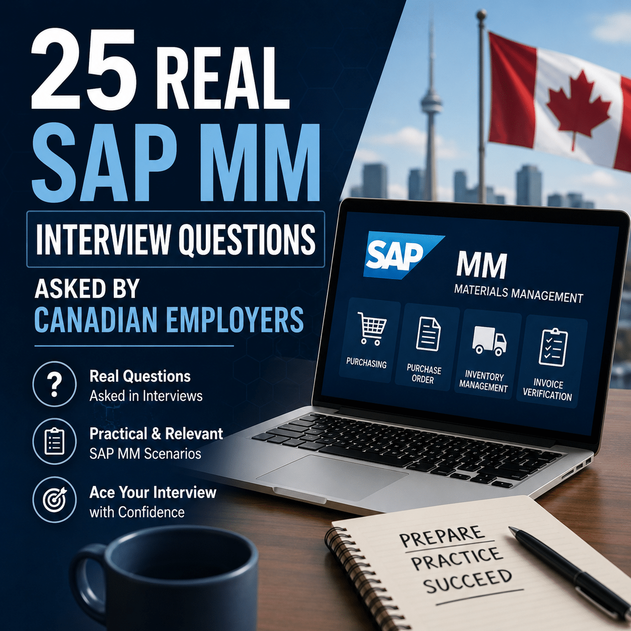 25 Real SAP MM Interview Questions Asked by Canadian Employers