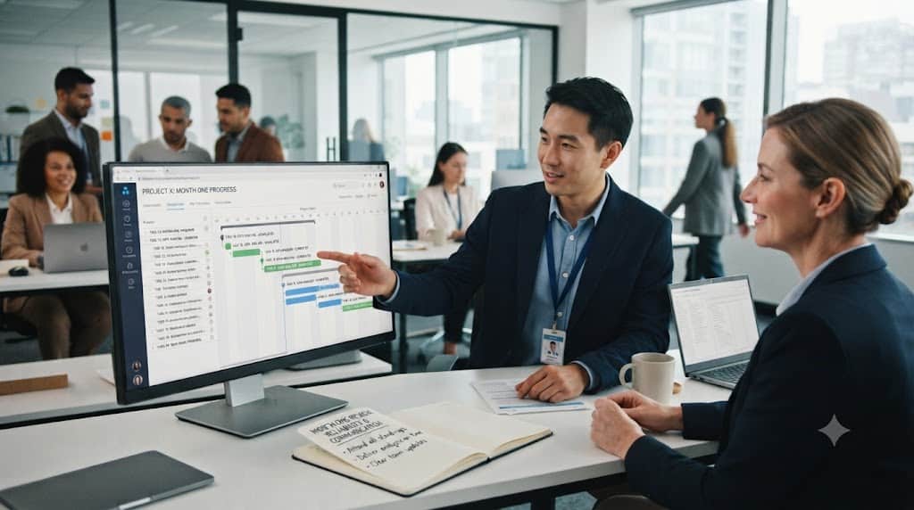 The First Month: Demonstrating Reliability and Communication Skills