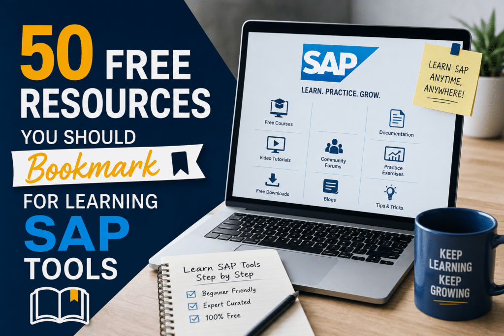The SAP Consultant's Toolkit: 50 Free Resources You Should Bookmark