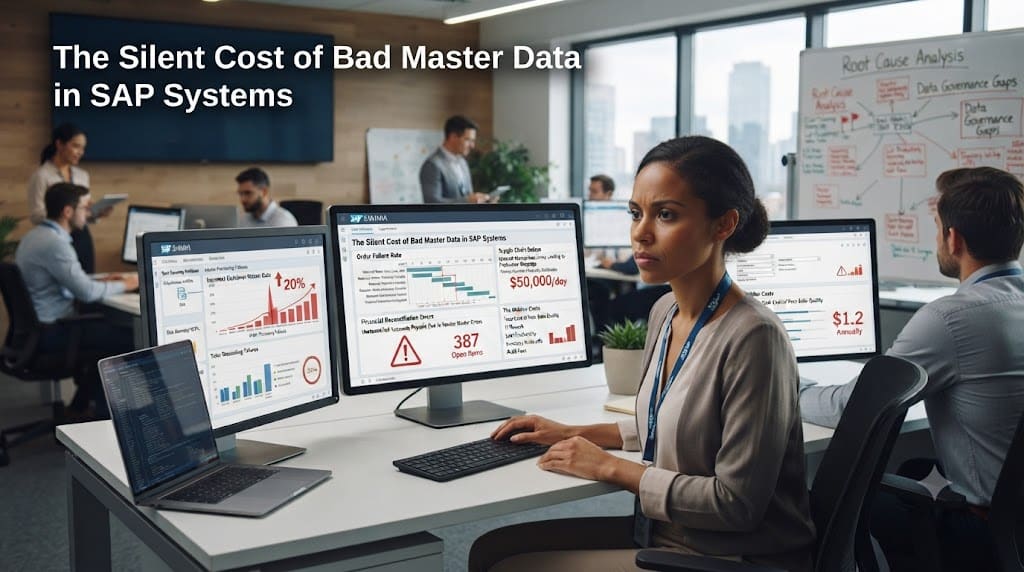 Why Clean Master Data Is Becoming the Most Valuable SAP Skill - Nextnow Canada The Silent Cost of Bad Master Data in SAP Systems