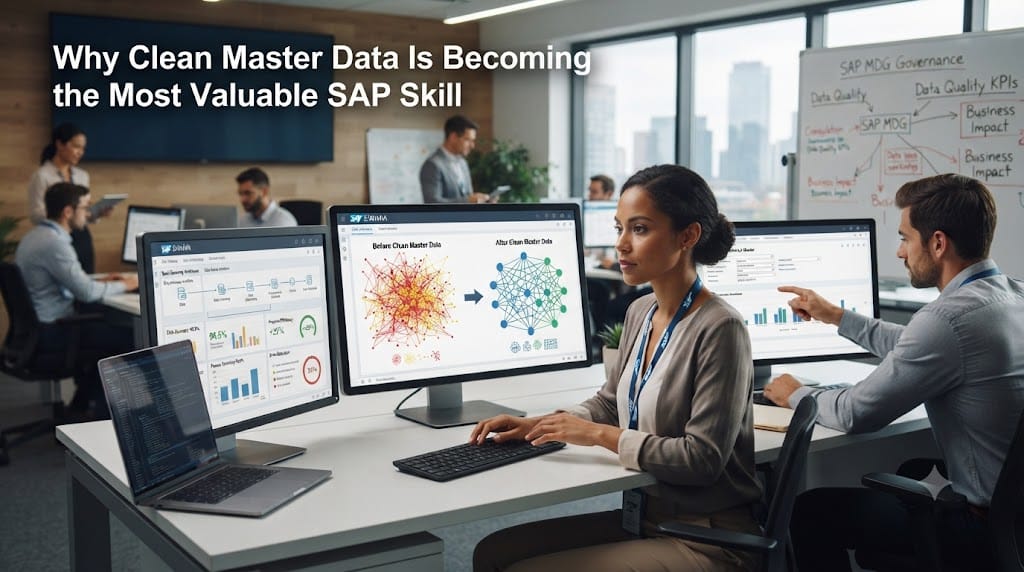 Why Clean Master Data Is Becoming the Most Valuable SAP Skill