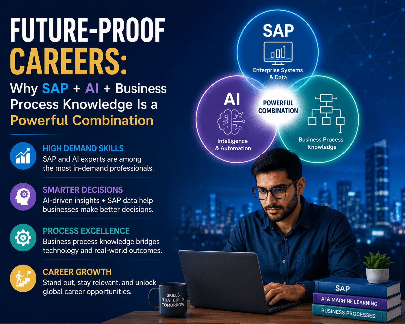 Future-Proof Careers: Why SAP + AI + Business Process Knowledge Is a Powerful Combination