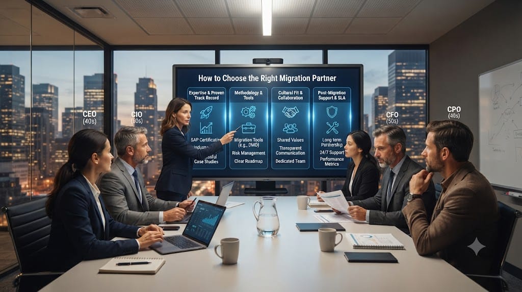 SAP S/4HANA Migration Explained: Why Companies Need Skilled Consultants - Nextnow Canada How to Choose the Right Migration Partner