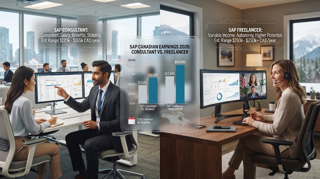 SAP Consultant vs. SAP Freelancer: Which Path Pays Better in Canada in 2026?