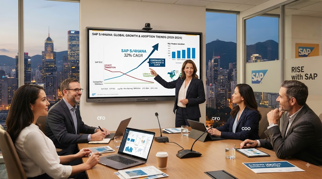 Which SAP Modules Are Growing Fastest in 2026? - Nextnow Canada SAP S/4HANA Continues to Lead the Growth Curve
