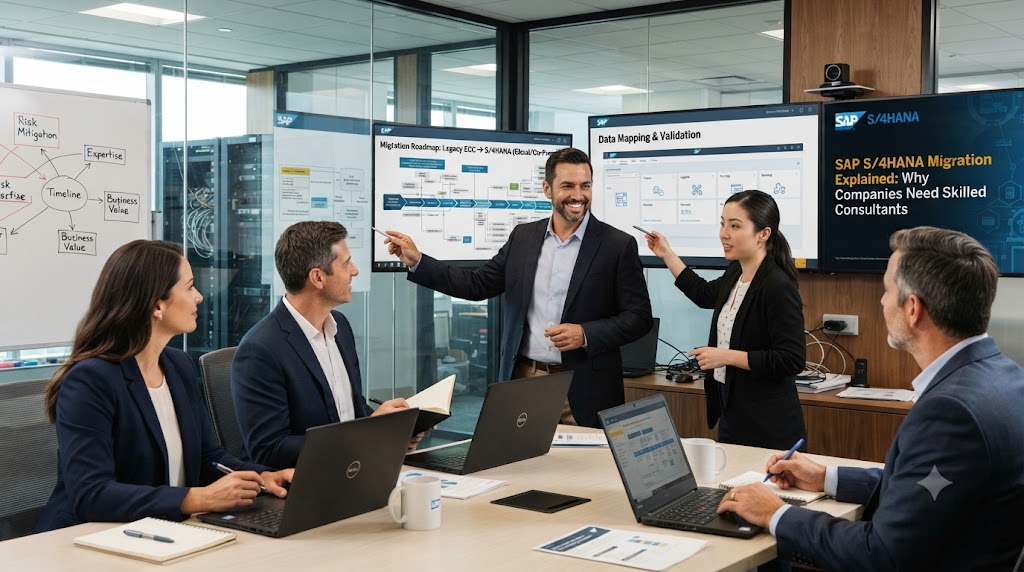 SAP S/4HANA Migration Explained: Why Companies Need Skilled Consultants