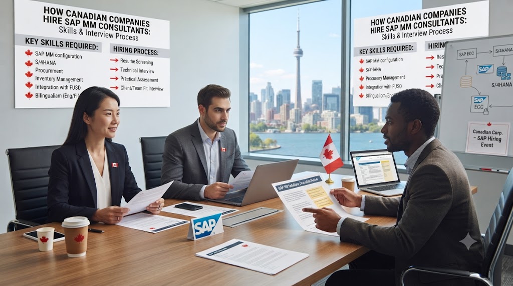 How Canadian Companies Hire SAP MM Consultants: Skills & Interview Process