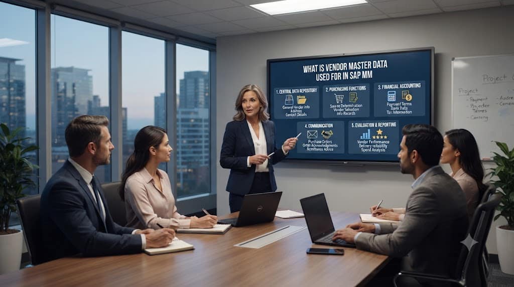 SAP MM Material Master vs Vendor Master: Key Differences Explained - Nextnow Canada What Is Vendor Master Data Used For in SAP MM