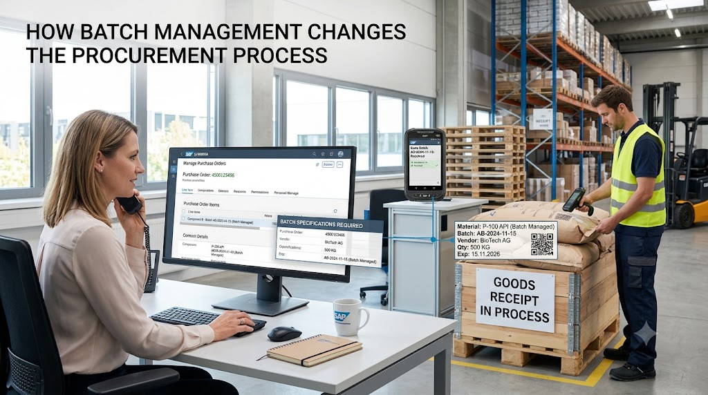 How Does Batch Management Affect Procurement and Inventory Tracking in SAP S/4HANA? - Nextnow Canada How Batch Management Changes the Procurement Process