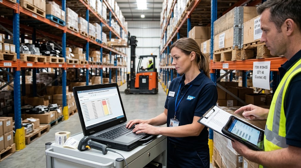 How Do You Perform Physical Inventory Reconciliation in SAP S/4HANA MM?